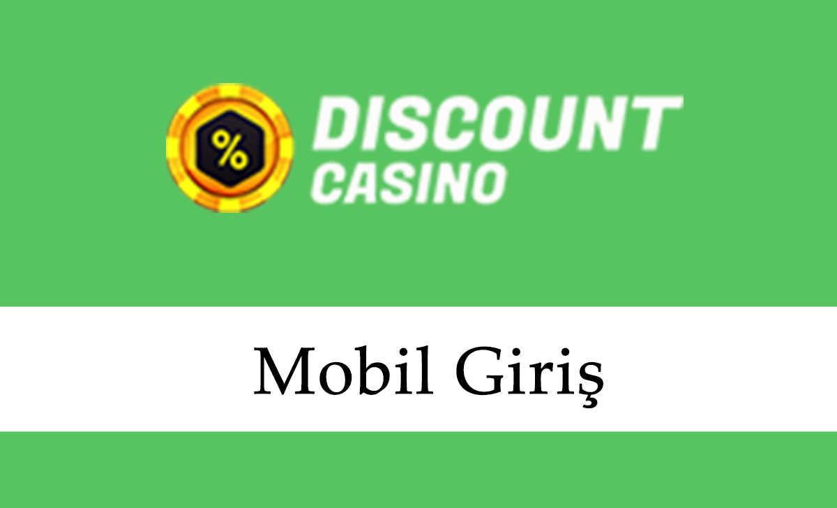 DiscountCasino Mobil Giriş